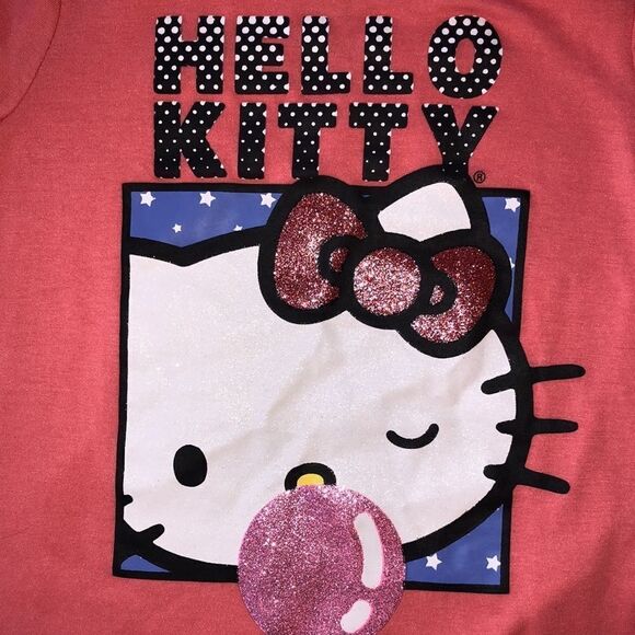NWOT Girls 4T Hello Kitty SS Graphic TShirt - Picture 3 of 5